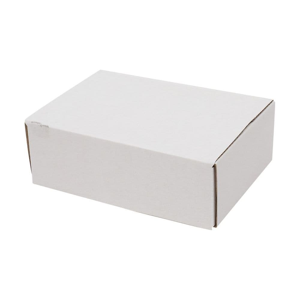 image-50 Corrugated Paper Boxes 6x4x2 "(15.2 * 10 * 5cm) White Outside and Yellow Inside