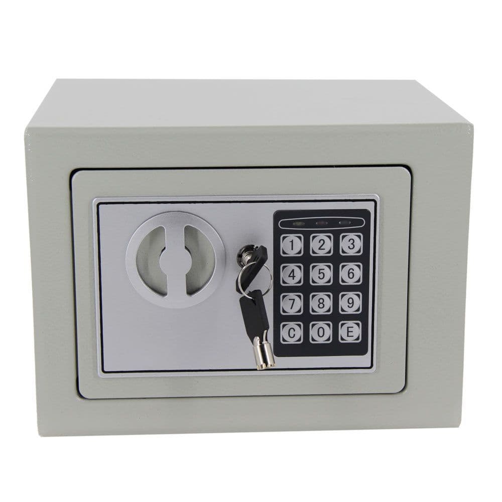 image-170*230*170mm Digital Keypad Safe Light Gray