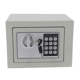 image-170*230*170mm Digital Keypad Safe Light Gray