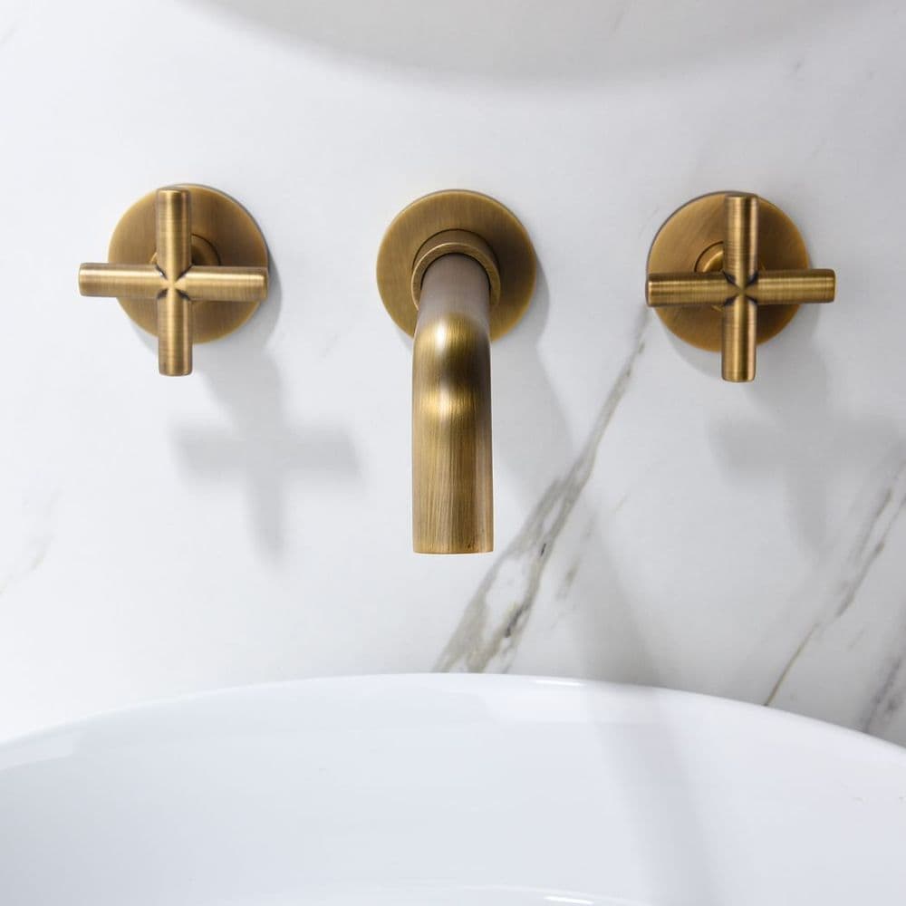 image-Bathroom Faucet Wall Mounted Bathroom Sink Faucet-Archaize