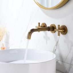 image-Bathroom Faucet Wall Mounted Bathroom Sink Faucet-Archaize
