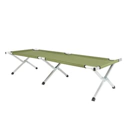 image-RHB-03A Portable Folding Camping Cot with Carrying Bag Army Green
