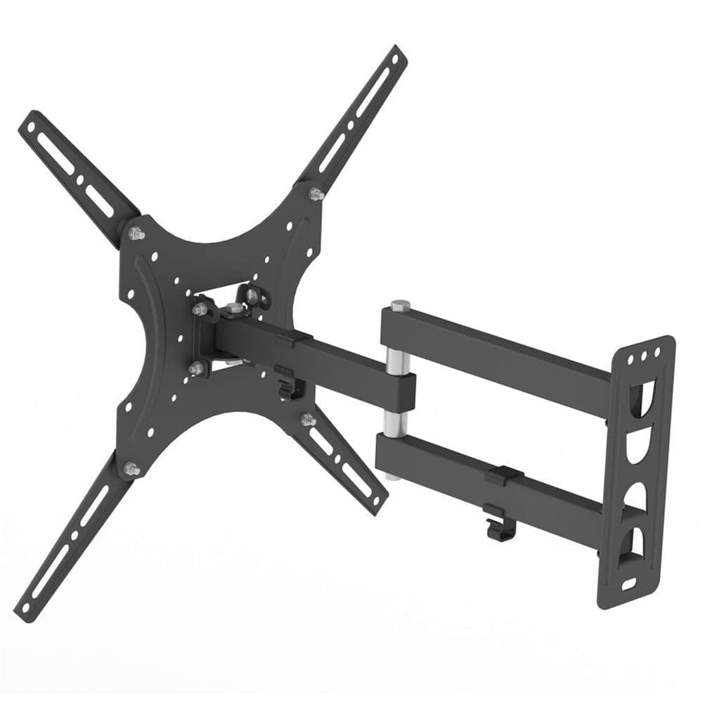 image-26-55" Adjustable Wall Mount Bracket Rotatable TV Stand TMX400 with Spirit Level