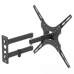 image-26-55" Adjustable Wall Mount Bracket Rotatable TV Stand TMX400 with Spirit Level