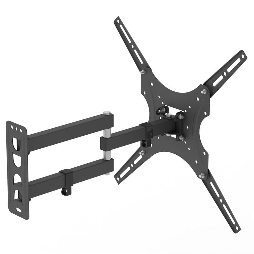 image-26-55" Adjustable Wall Mount Bracket Rotatable TV Stand TMX400 with Spirit Level
