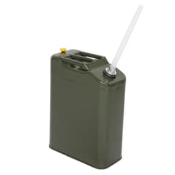 image-20L Standard Cold-rolled Plate Petrol Diesel Can Gasoline Bucket with Oil Pipe Army Green