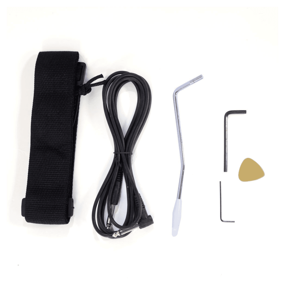 image-Novice Entry Level 170 Electric Guitar HSH Pickup Bag Strap Paddle Rocker Cable Wrench Tool Black