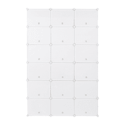 image-12-Tier Portable 72 Pair Shoe Rack Organizer 36 Grids Tower Shelf Storage Cabinet Stand Expandable for Heels, Boots, Slippers, White
