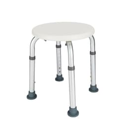 image-Medical Bathroom Safety Shower Tub Aluminium Alloy Bath Chair Bench with Adjustable Height White