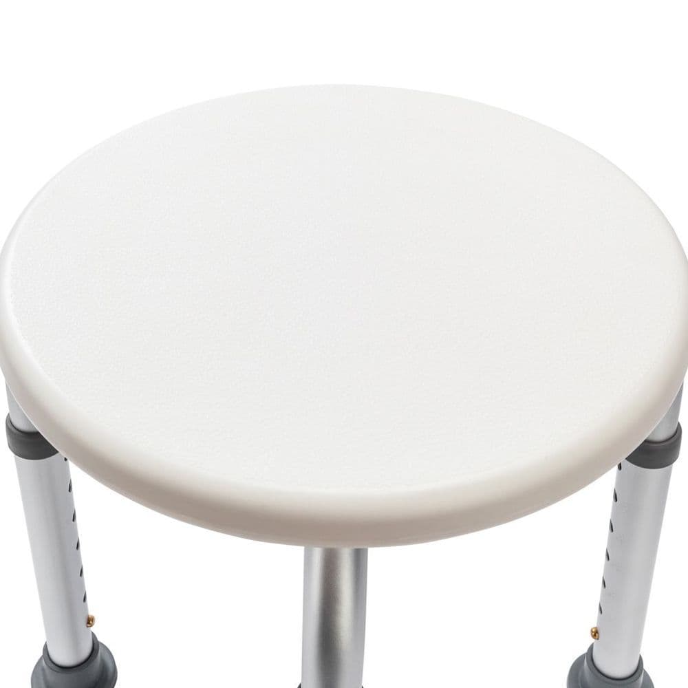 image-Medical Bathroom Safety Shower Tub Aluminium Alloy Bath Chair Bench with Adjustable Height White