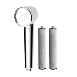 image-Pressurized Beauty Shower Filter Head SPA Handled Sprinkling Shower Nozzle with Carbon Fiber Filter Replacement-Chlorine & Flouride Filter-Hard Water Softener-Delay Skin Aging Emollient-Hair Care