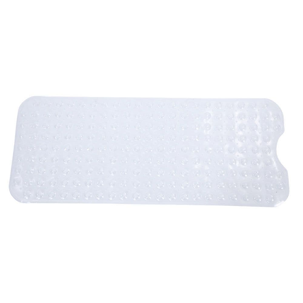 image-Bathroom Bathtub Non-slip Bath Mat 99*39cm Transparent