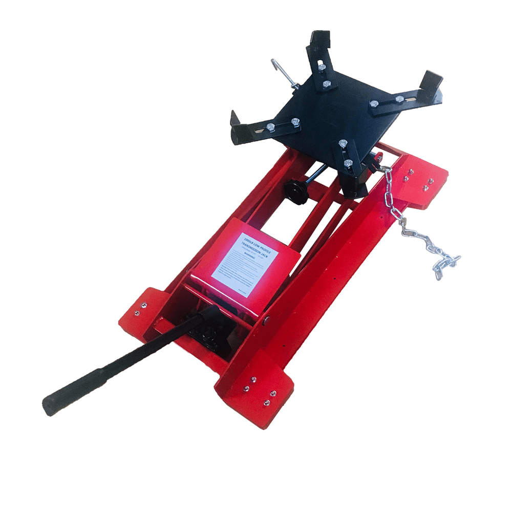 image-1100Lb 0.5 Ton Low Profile Transmission Hydraulic Jack Auto Shop Repair Low Lift