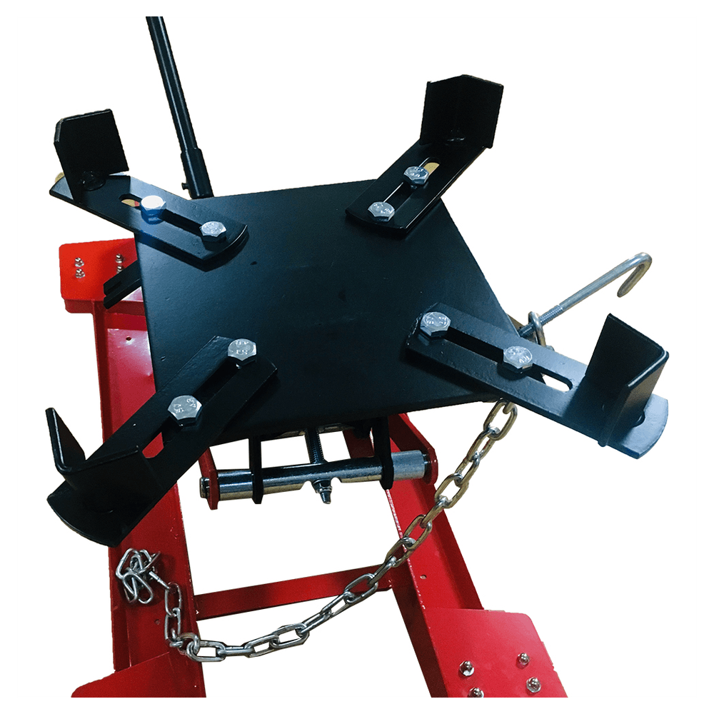 image-1100Lb 0.5 Ton Low Profile Transmission Hydraulic Jack Auto Shop Repair Low Lift