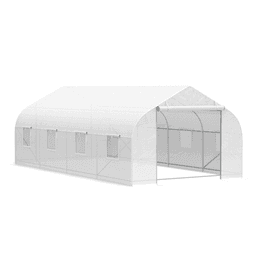 image-20' x 10' x 7' Greenhouse Walk-In Warm House