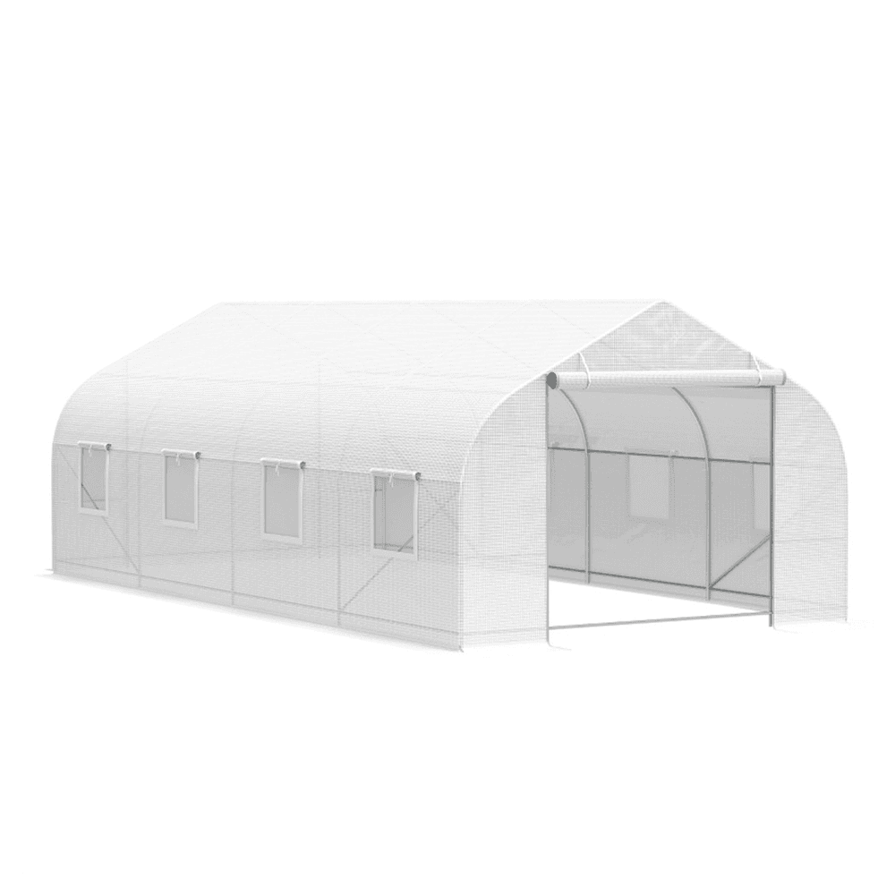 image-20' x 10' x 7' Greenhouse Walk-In Warm House