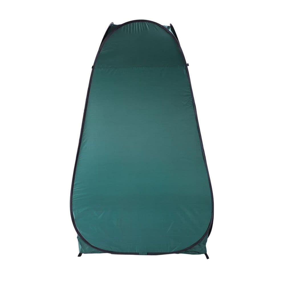 image-Portable Outdoor Pop-up Toilet Dressing Fitting Room Privacy Shelter Tent Army Green