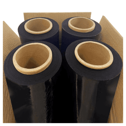 image-18" x 1000' 80 Gauge 4 Rolls Pallet Wrap Stretch Film Hand Shrink Wrap 1000FT