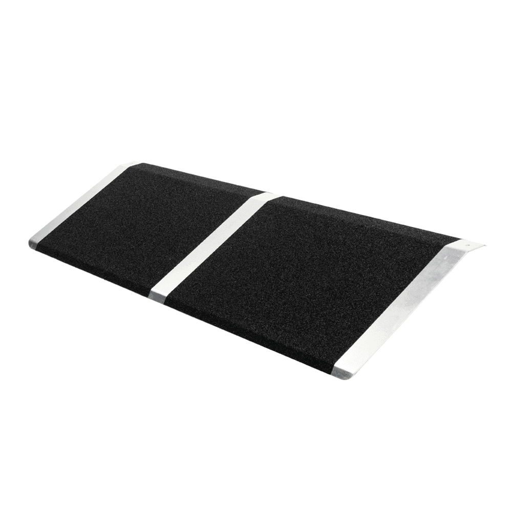 image-Threshold Ramp Wheelchair Doorway Access Home Door Portable Anti Slip 10"x 32"