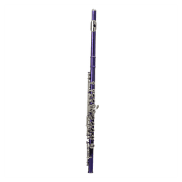 image-Cupronickel C 16 Closed Holes Concert Band Flute Purple