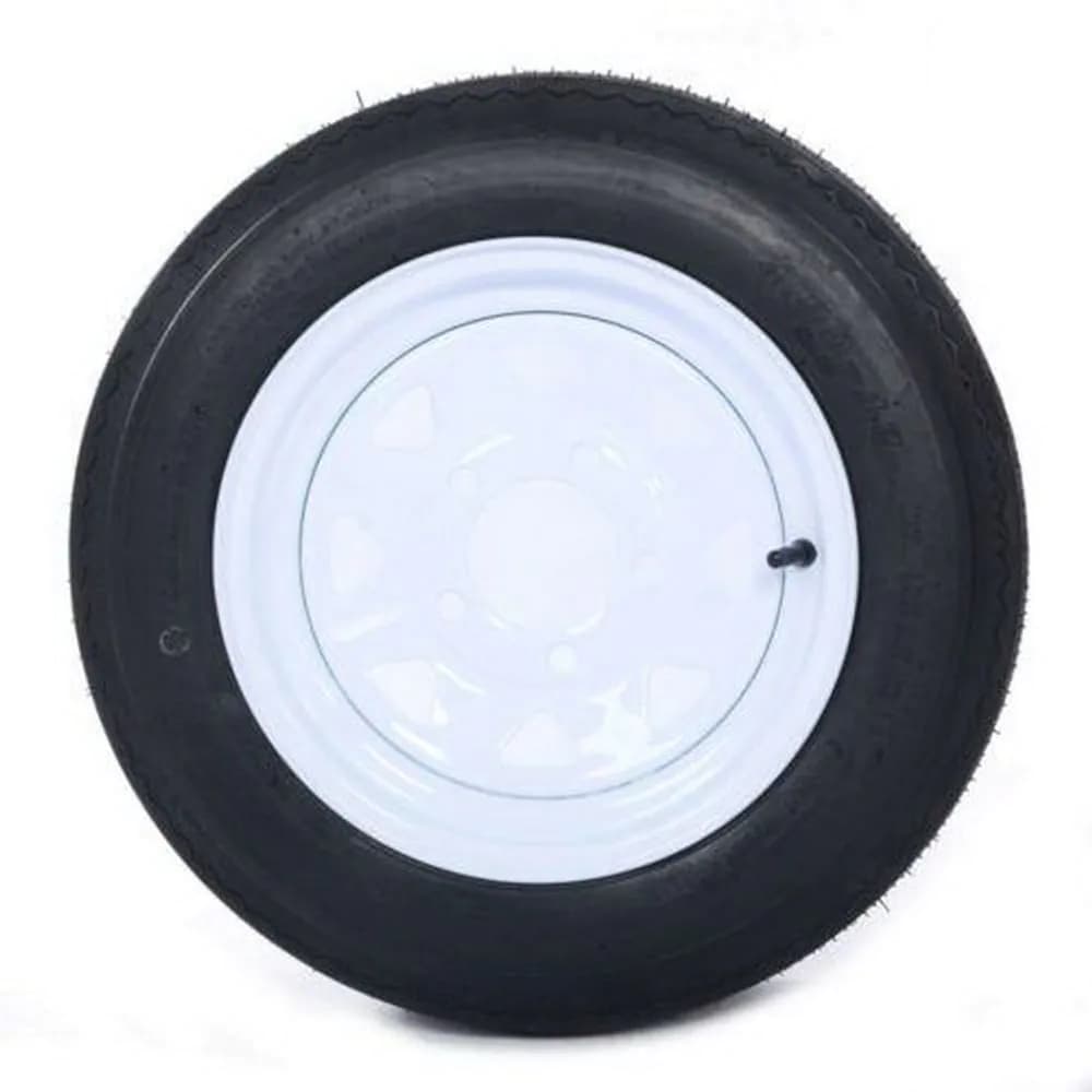 image-2 x Tires with 2 White Rim Weight: 36.38 lbs Rim Width: 4" millionparts