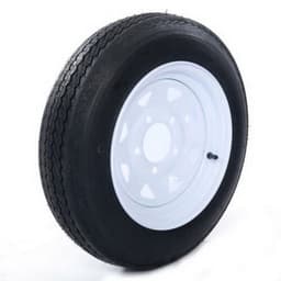 image-2 x Tires with 2 White Rim Weight: 36.38 lbs Rim Width: 4" millionparts