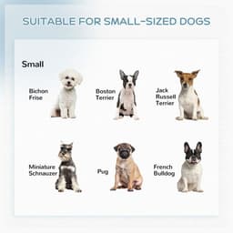 image-Pawhut Metal Pet Playpen Dog Kennel w/Door Latches In/Outdoor Use 82Lx82Wx60Hcm