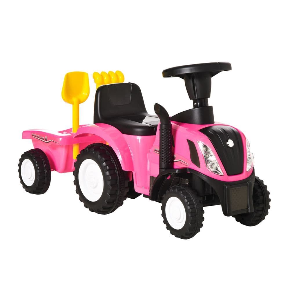 image-Sliding Car w/Horn No Power Storage Indoor & Outdoor for 12-36 Months Pink