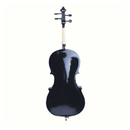 image-4/4 Wood Cello Bag Bow Rosin Bridge Black (Old code:85409801)