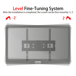 image-26-55 Inch Double Pendulum Large Base TV Stand TMDS-105 Bearing 40Kg/Vese400*400/Upper And Lower-10~ 10°