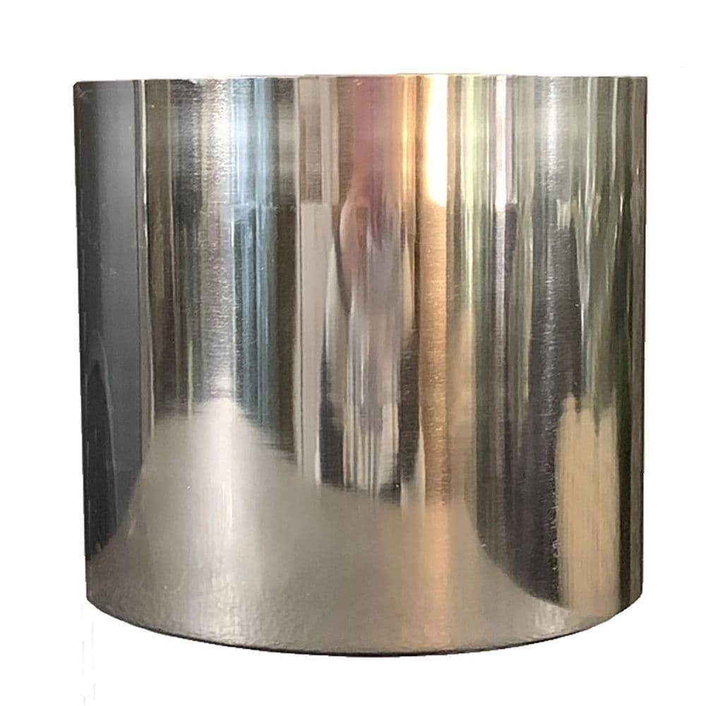 image-130cm Artificial Onion Grass Plant with Silver Metal Plater