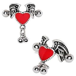 image-Antique Winged Heart Cartilage Cuff Earring