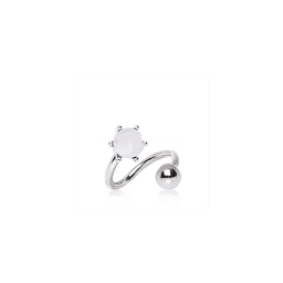 image-Pearl Twist Navel Belly Ring