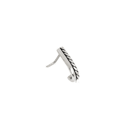 image-316L Stainless Steel Double Band L Bend Half Nose Hoop