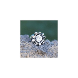 image-316L Stainless Steel Avant Garde Daily Flower Cartilage Earring