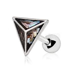 image-Abalone Shell Pyramid Cartilage Earring