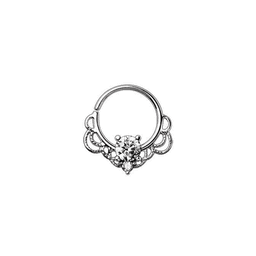 image-316L Stainless Steel Made for Royalty Ornate Seamless Ring