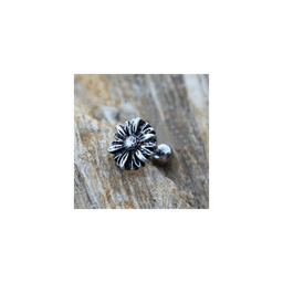 image-316L Stainless Steel Aster Flower Cartilage Earring