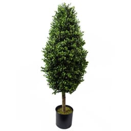 image-120cm Buxus Ball Cone Artificial Tree UV Resistant Outdoor