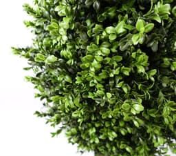 image-120cm Buxus Ball Cone Artificial Tree UV Resistant Outdoor