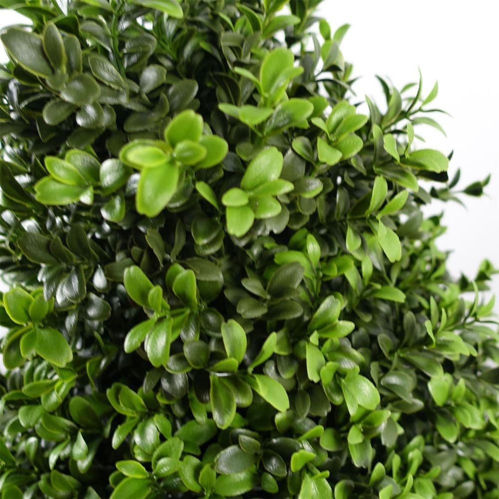 image-120cm Buxus Ball Cone Artificial Tree UV Resistant Outdoor