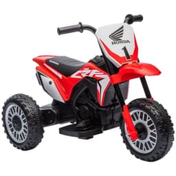 image-HOMCOM Honda CRF450RL Licensed 6V Kids Electric Motorbike with Horn - Red