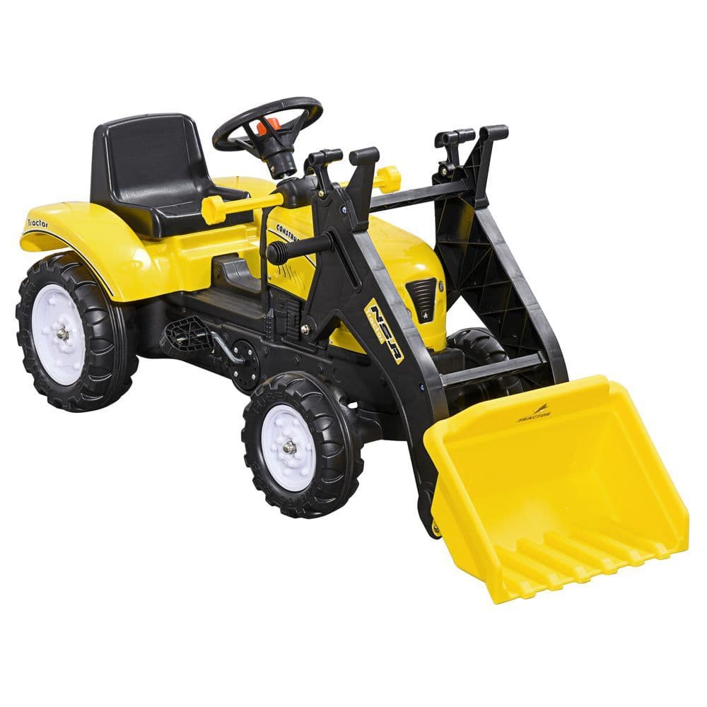 image-HOMCOM Pedal Go Kart Ride On Excavator