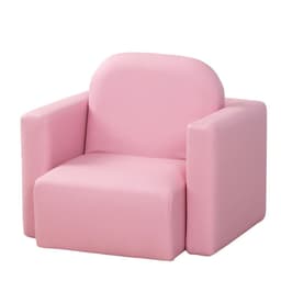 image-HOMCOM Kids Mini Sofa 2 In 1 Table Chair Set Children Armchair Seat Girl Boys