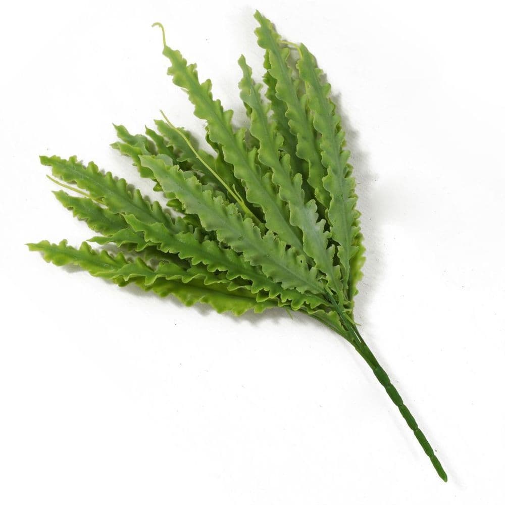 image-40cm Artificial Crocodile Fern Plant
