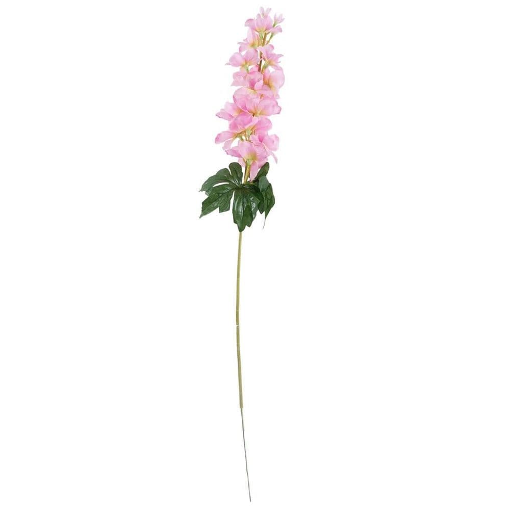 image-Pack of 6 x 75cm Delphinium Pink Artificial Stem