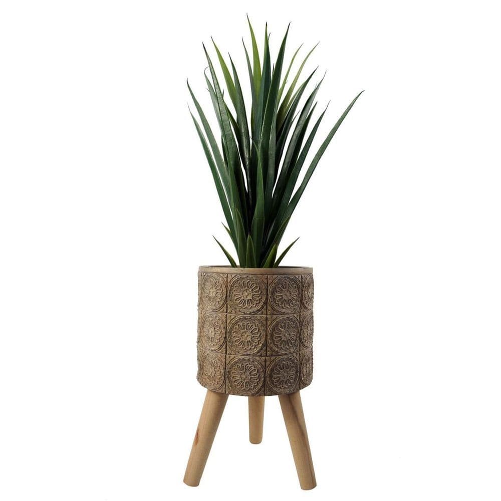image-40cm x 21.5cm Zandi Flowers Composite Large Planter