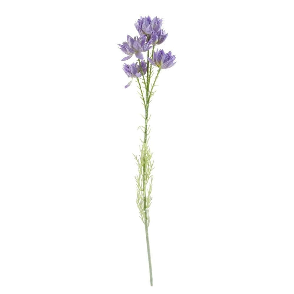 image-Pack of 6 x 60cm Purple Starflower Stem - 30 Flowers