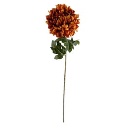 image-Pack of 6 x 75cm Extra Large Reflex Chrysanthemum - Orange