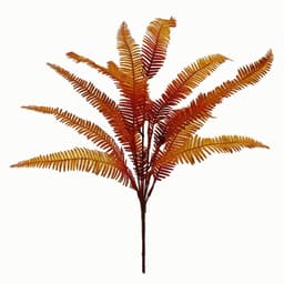 image-55cm Artificial Autumn Fern Bush Plant